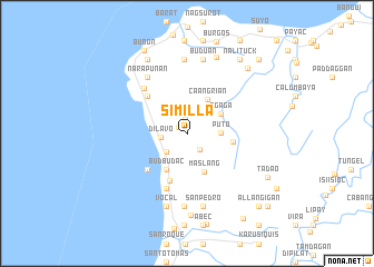 map of Similla