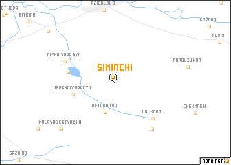 map of Siminchi