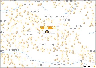 map of Simin Han