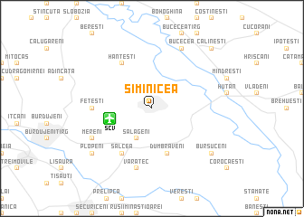 map of Siminicea