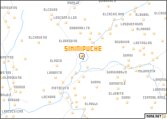 map of Siminipuche