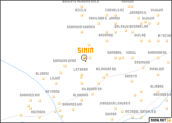 map of Sīmīn