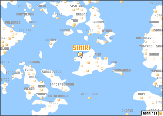 map of Simi-ri