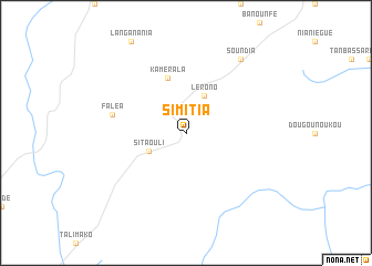 map of Simitia