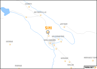 map of Simi