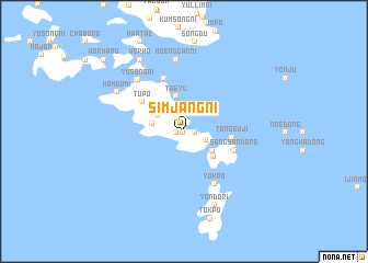 map of Simjang-ni