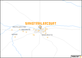 map of Simko Trailer Court