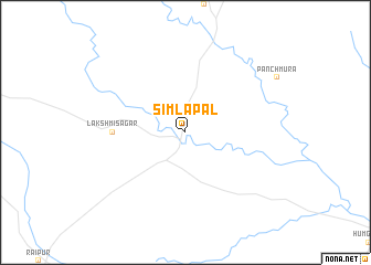 map of Simlāpāl