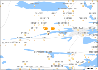 map of Simlom