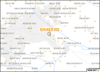 Simmering (Austria) map - nona.net