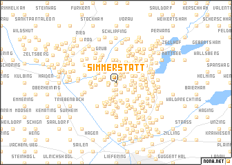 map of Simmerstatt