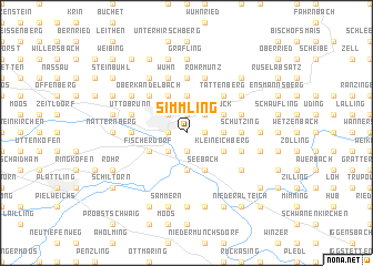 map of Simmling