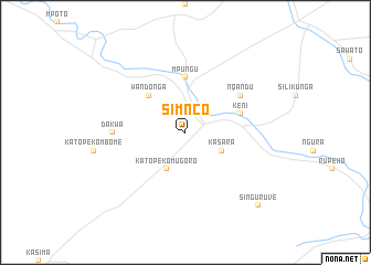 map of Simnco