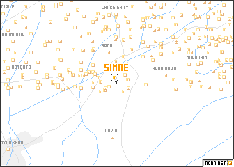 map of Simne