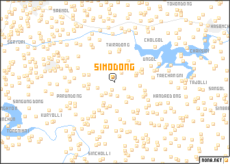 map of Simo-dong