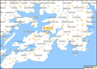 map of Simok