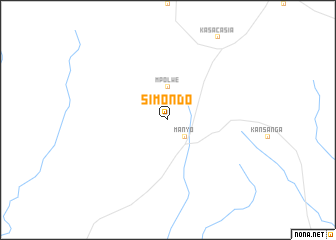 map of Simondo