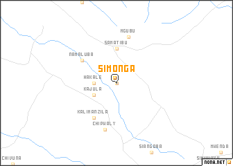 map of Simonga