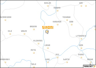 map of Simoni