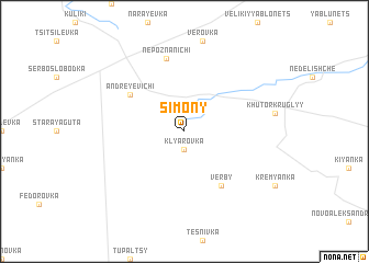 map of Simony