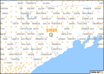 map of Simon