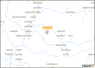 map of Simon