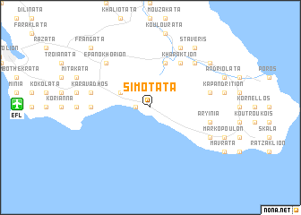 map of Simotáta