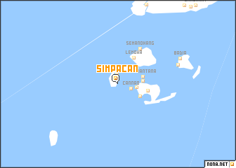 map of Simpacan