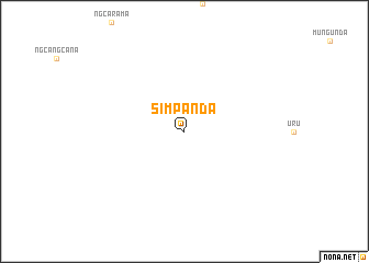 map of Simpanda