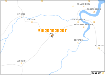 map of Simpangampat