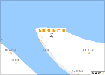map of Simpangayam