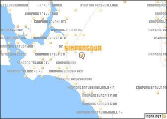 map of Simpang Dua