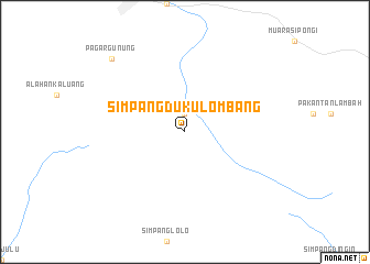 map of Simpang Duku Lombang