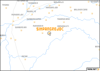 map of Simpangrejo 2