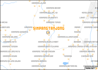 map of Simpang Tanjong