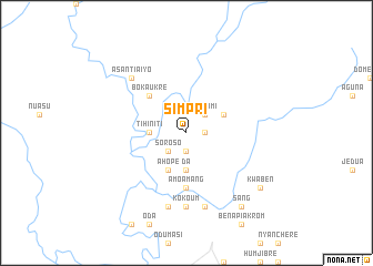 map of Simpri