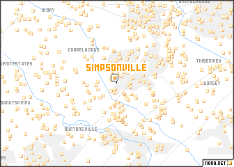 map of Simpsonville