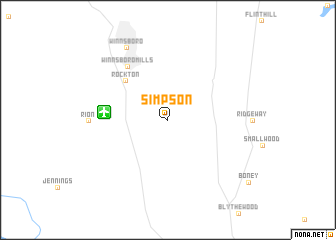 map of Simpson