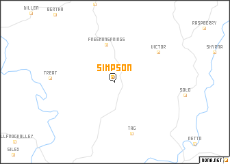 map of Simpson