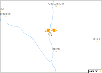 map of Simpur