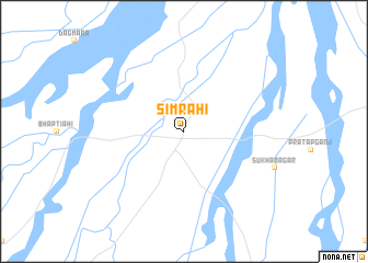 map of Simrāhi