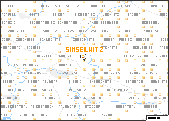 map of Simselwitz