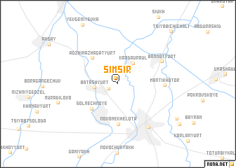 map of Simsir