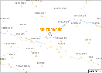 map of Simt\