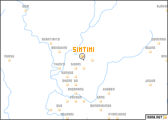 map of Simtimi