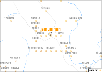 map of Simubimba