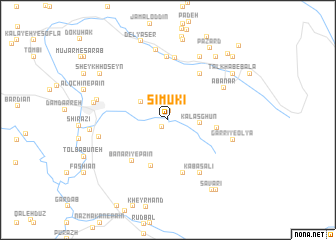 map of Sīmūkī