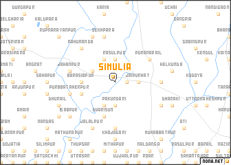 map of Simulia