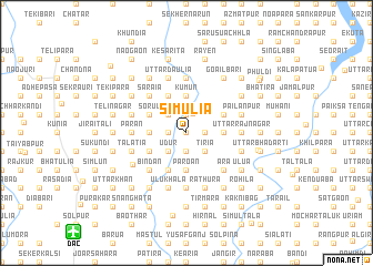 map of Simulia