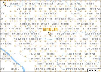 map of Simulia